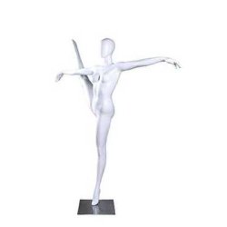 Yoga mannequin, dame, ballerina