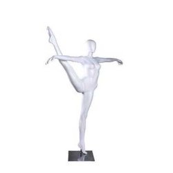 Yoga mannequin, dame, ballerina