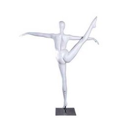 Yoga mannequin, dame, ballerina