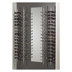 Glasses stand - Glasses display for 16 pairs for wall mounting