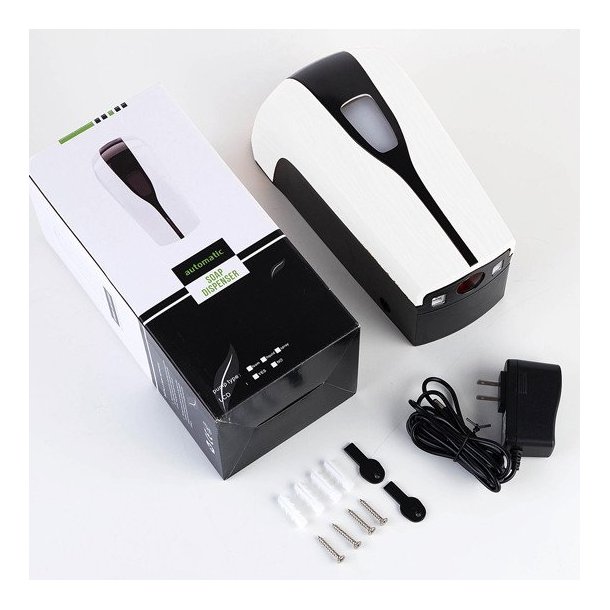 Multi Stand med 1000ml sprit dispenser, drypholder, bakke og Snap Frame A4