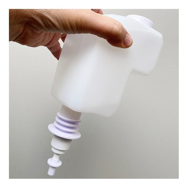 Multi Stand med 1000ml sprit dispenser, drypholder, bakke og Snap Frame A3