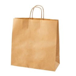 Genbrugs papirposer - Natur - H45 cm - 50 stk 