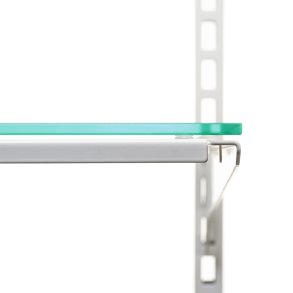 Afstandsstykke hvid 60 cm for glashylde