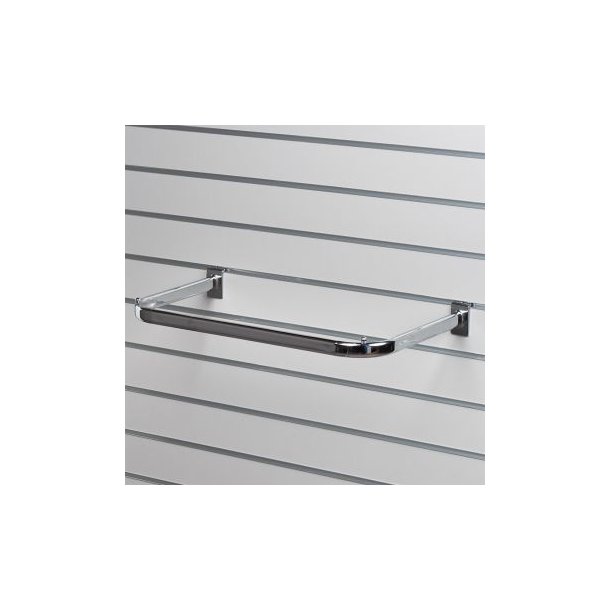 U-hanger rod for groove panel - Chrome - 60 cm