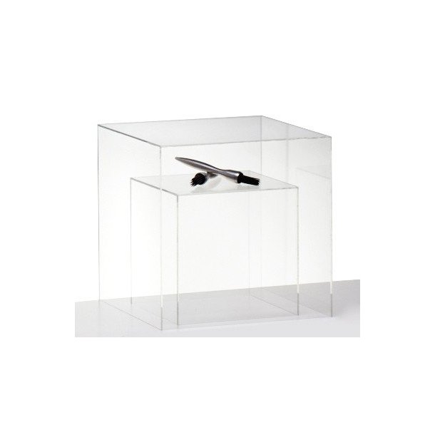 Acrylic cubes, set with 1 pc. 25 cm and 1 pc. 35 cm