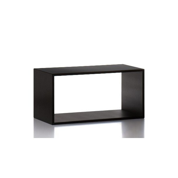 Cube for store design 80x40x40 cm, white or black lacquer