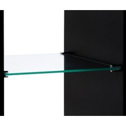 Glass shelf decoration cube