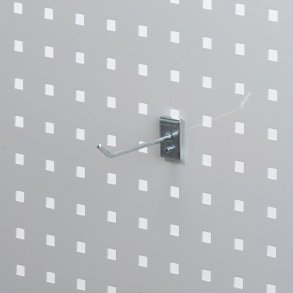 Vrktjskrog enkelt 7,5 cm til vrkstedstavle i trdtykkelse 4 mm