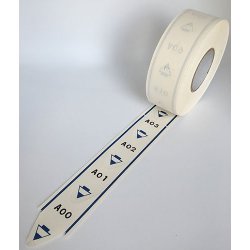 Number markers D80 for My Turn system - 10 rolls