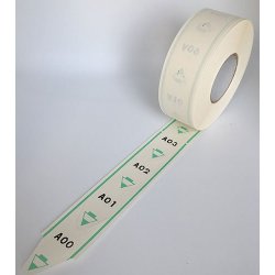 Number markers D80 for My Turn system - 10 rolls