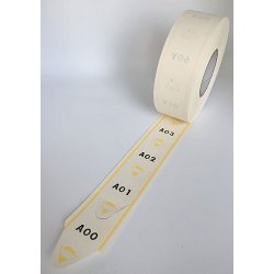 Number markers D80 for My Turn system - 10 rolls