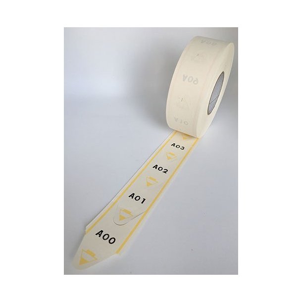 Number markers D80 for My Turn system - 10 rolls