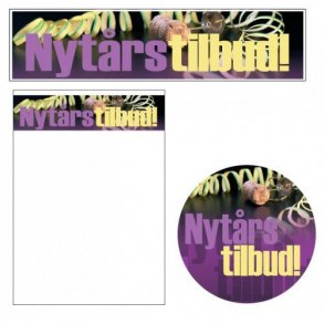 Sales material, New Year theme 3 - New Year offer!