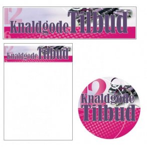 Sales material, New Year theme 5 - Bangin' Offers