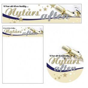 Sales material, New Year theme 6 - We have everything for a festive New Year's Eve