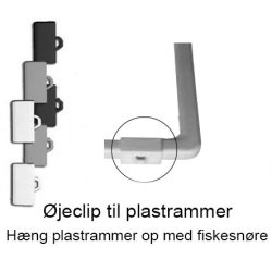 Plastic frames in A3, A4, A5 and A6 - 10 pcs