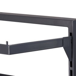 Shoe rack - Clothes rack - LUX - 5 shelves and 1 hanger