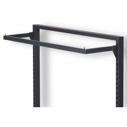 Street stand LUX with 2 brackets and 2 shelves