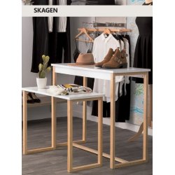 Oplgsborde salgsborde i tr - Skagen - st med 2 stk