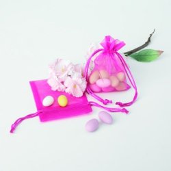 F&auml;rgade Organzapsar 10 x 12 cm - 100 st