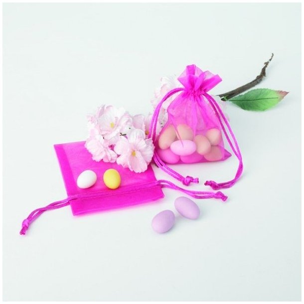 F&auml;rgade Organzapsar 10 x 12 cm - 100 st