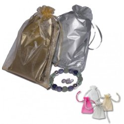 Organza pose 15 x 20 cm - 100 st - flera f&auml;rger