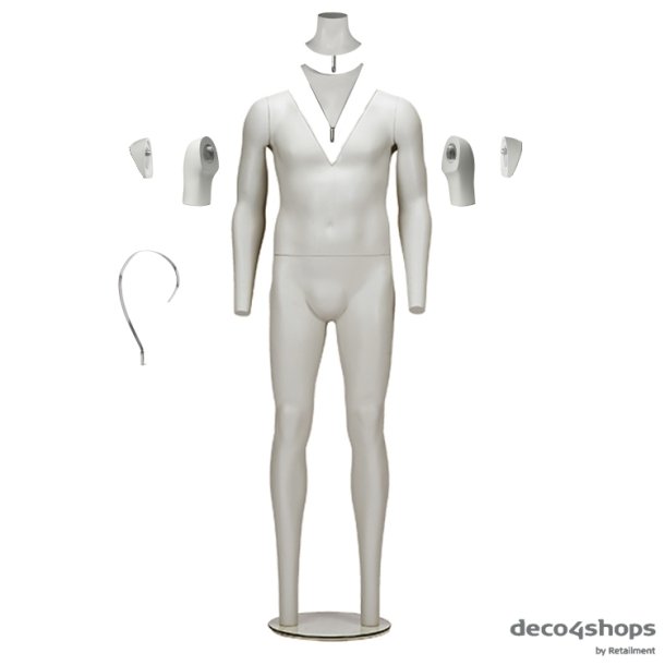 Packshot Photo Mannequin Herre Plus Size