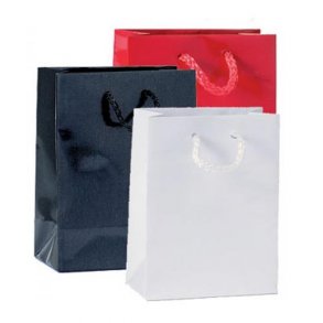 Papperspse - Högglansig - Flera färger - H14 cm - 12 st