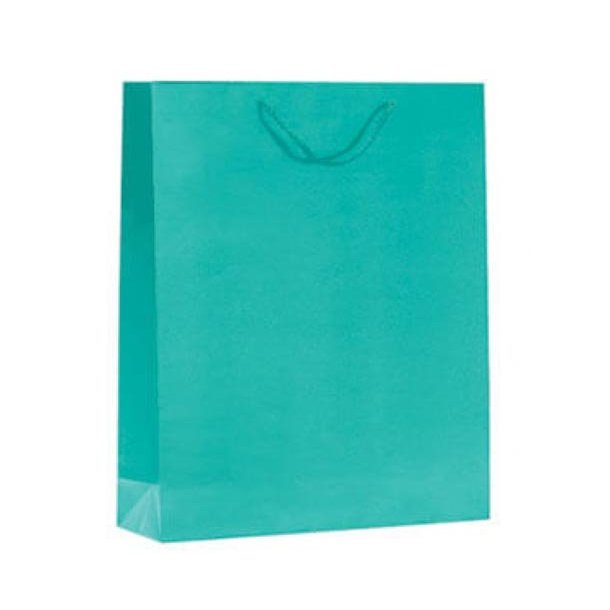 Paper bag - Food - Gift bag with string - H32 cm - 12 pcs