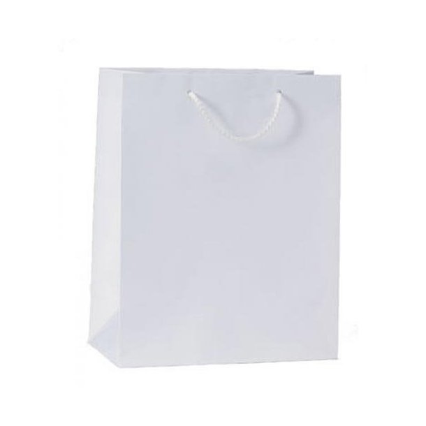 Paper bag - High gloss - Multiple colors - H32 cm - 12 pcs