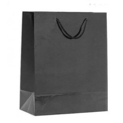 Paper bag - High gloss - Multiple colors - H32 cm - 12 pcs
