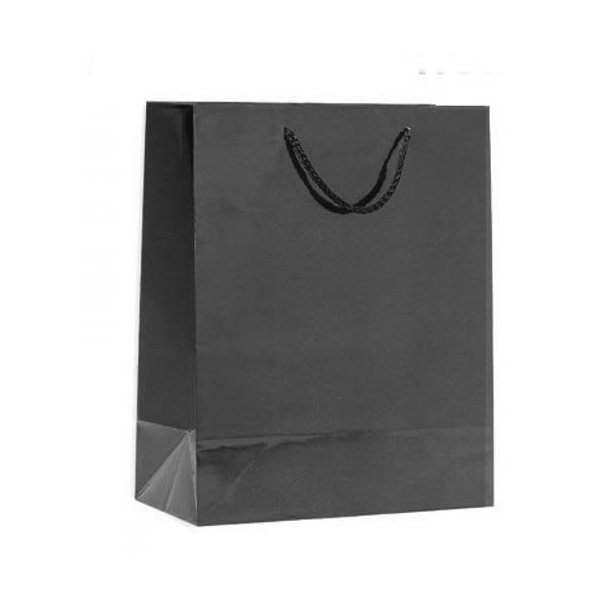 Paper bag - High gloss - Multiple colors - H32 cm - 12 pcs