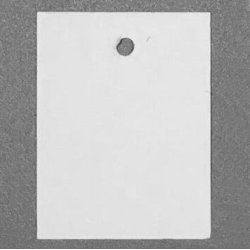 Signs for pins &amp; loops - white - loose 1000 pcs