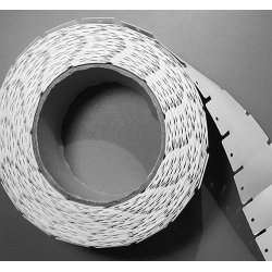 Signs for pins &amp; loops - white on roll - 1000 pcs