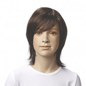 Peruk för barn mannekäng - Elias