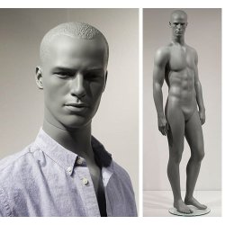 Patrick Grey 1 - stylish and charismatic gentleman mannequin