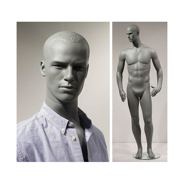 Patrick Grey 2 - stylish and charismatic gentleman mannequin