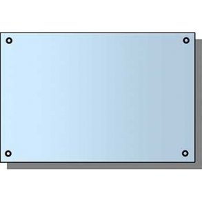 Spegel i akryl, 3 mm - 2 storlekar