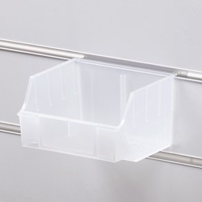 Plastkasse til rillepanel 11x14xH-8 cm