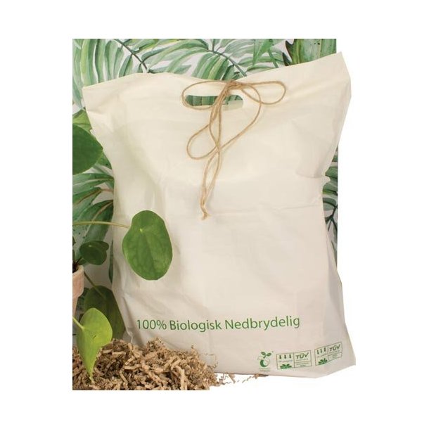 BIO plastpose - 100% nedbrydelig - H45 cm - 500 stk