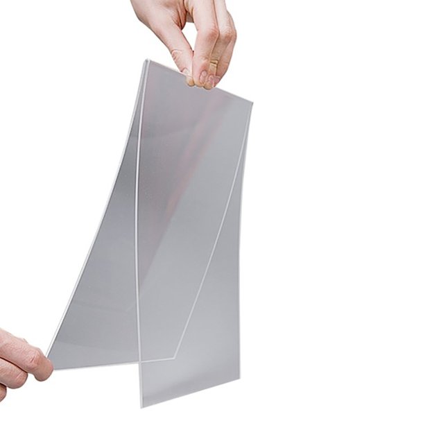 Plastlomme - skiltelomme i A4