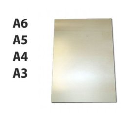 Plastic pockets for sign frames in A-format, 10 pieces