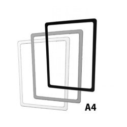 Plastic frames in A3, A4, A5 and A6 - 10 pcs