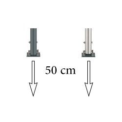 Ashtray - Brushed steel - 1.48 liters with accessories