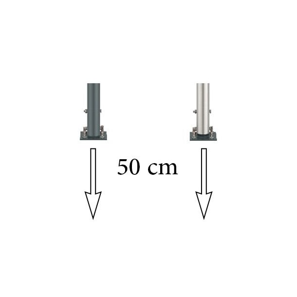 Ashtray - Brushed steel - 2.12 liters with accessories