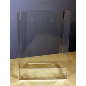 Postkorthllare - klar akryl - 13,8 x 6,5 x H 19,2 cm 10 stycken