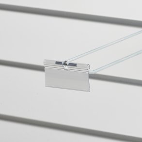 Prislomme til varespyd med prisarm 26x70