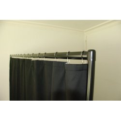 Mobile fitting room, Visitation room - 2 walls to corner