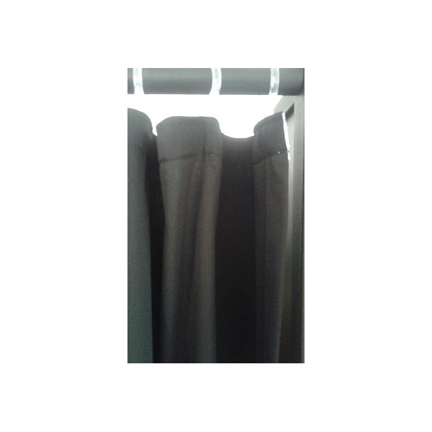 Curtains for wall-mounted fitting rooms - 2 widths - 2 colors